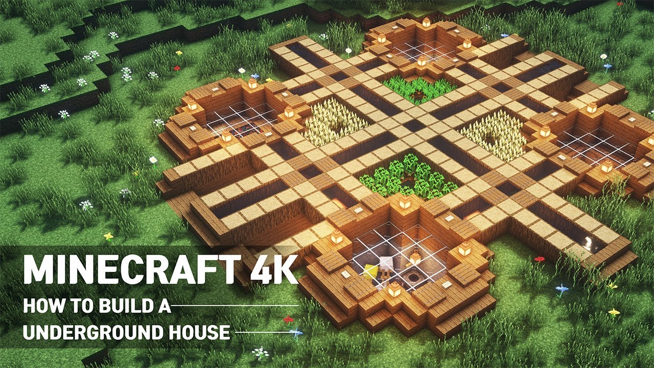 Minecraft Casa Subterranea