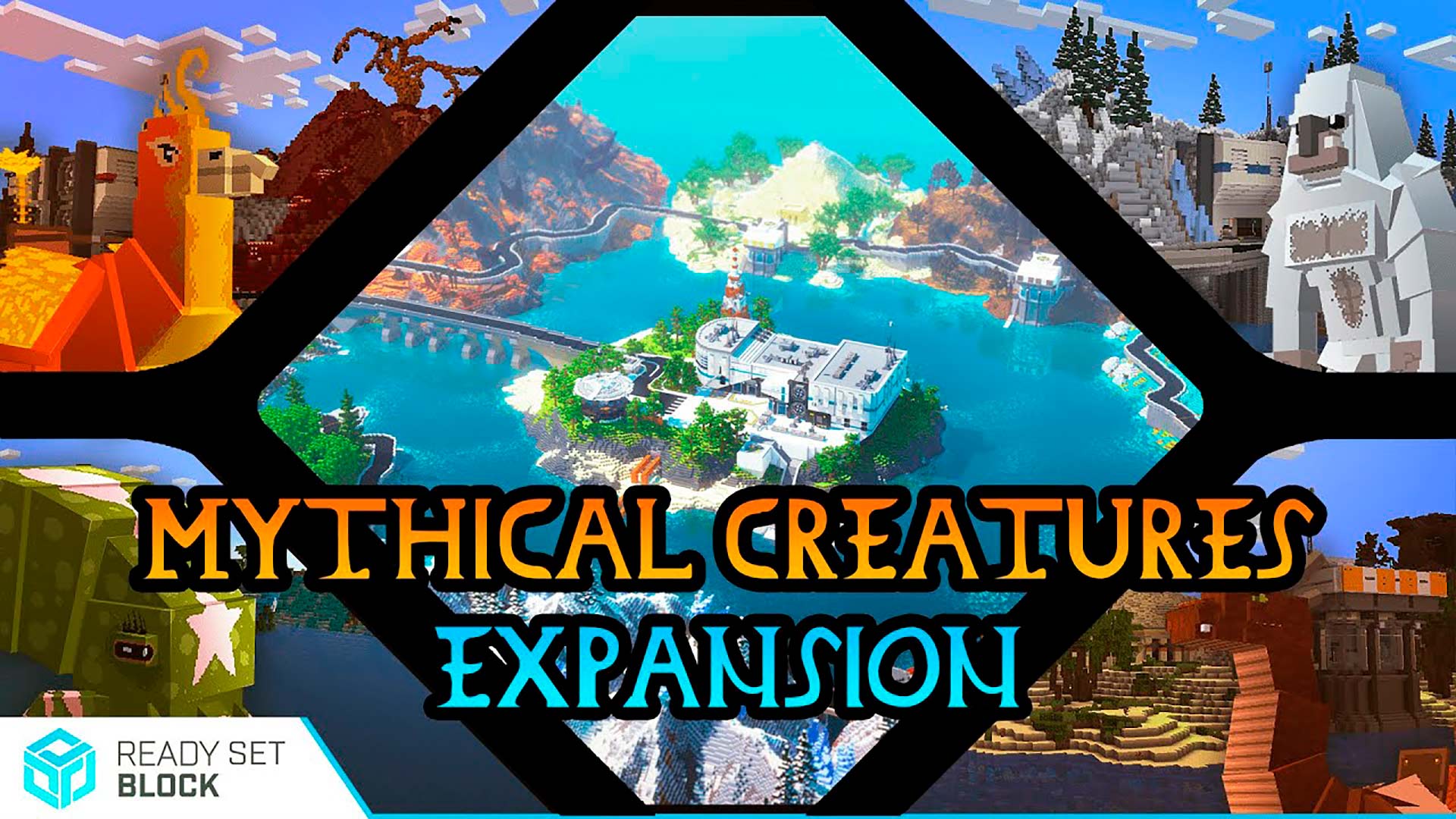 Expansion de criaturas miticas en Minecraft Bedrock Edition