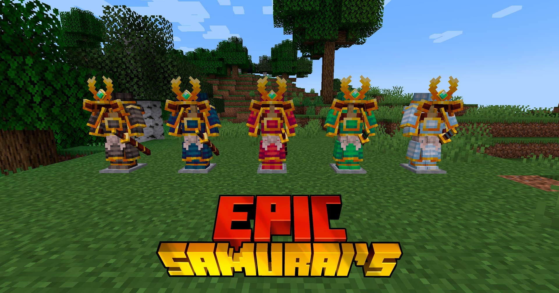 Mod Epic Samurais en Minecraft