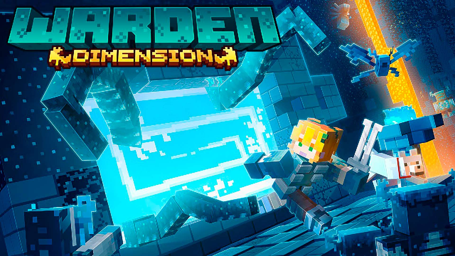 Warden Dimension en Minecraft Bedrock Edition