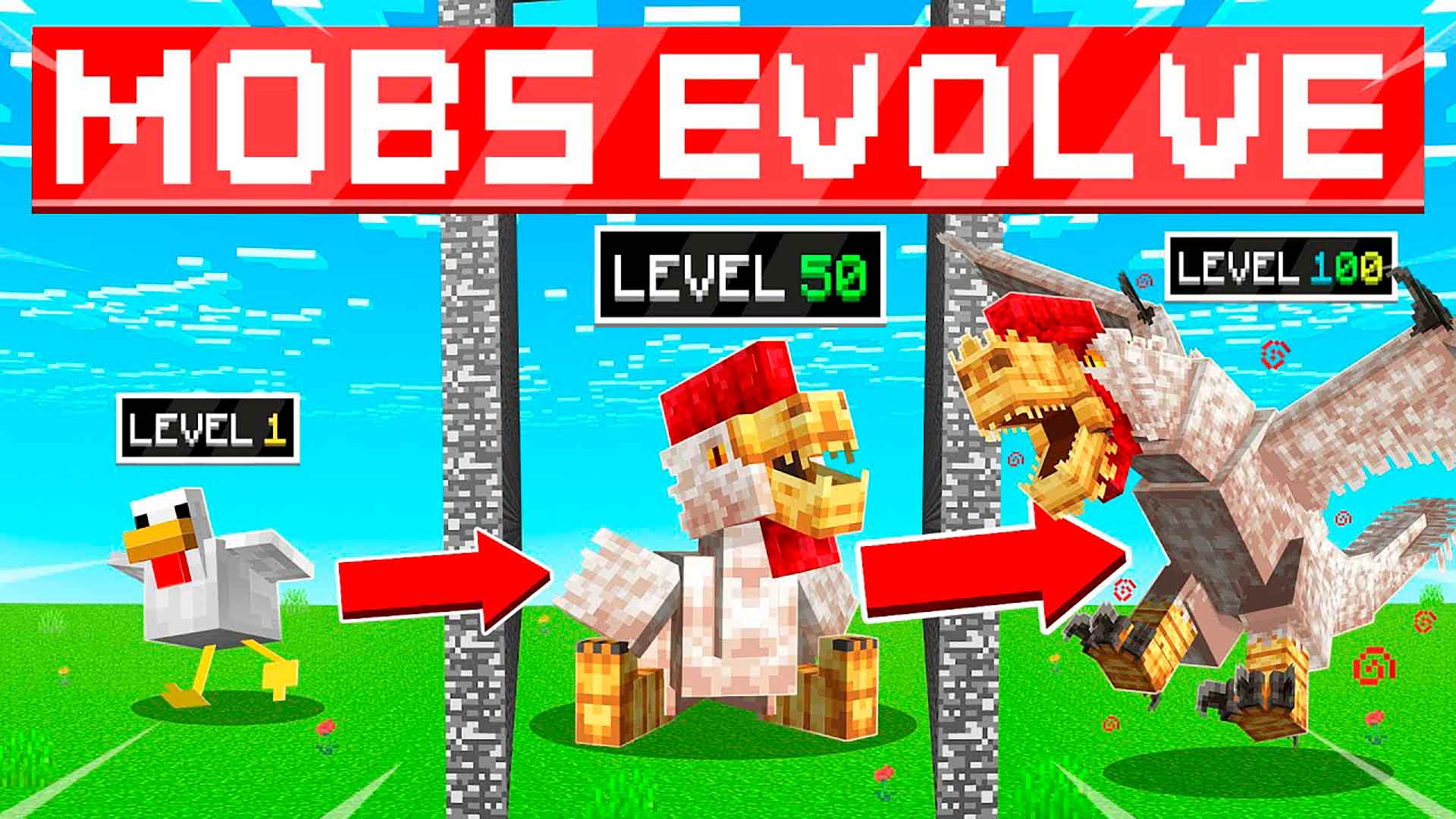Mobs Evolve Minecraft Bedrock Edition
